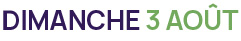 Dimanche 8 ao&ucirc;t 2021